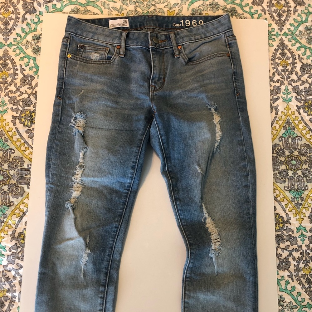 Distressed Jeans